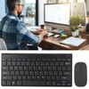 Smart Wireless Keyboard Mouse Kit Silent LED Indicator Waterproof Power