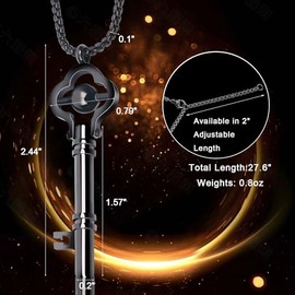 TMKEFFC TMKEFFC Breathing Necklace for Anxiety, Fidget and Quit Smoking - Turnable Breathlace (Black)