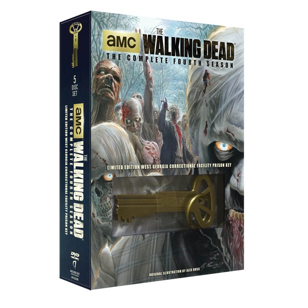 The Walking Dead: Season 4 (Limited Edition with Prison Key) [DVD + CD]