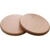 Pack of 50 Wooden Coasters Beech Wood Round Coasters for