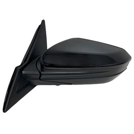 Spieg HO1320297 Driver Side Mirror for 2017-2021 Honda Civic EX, EX-L, EX-T, Si | Left Side View Mirror Assembly with Power Adjustment Heated Glass Manual Folding | Paint To Match 5 Pins
