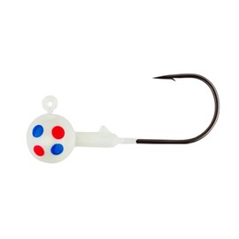 Northland Tackle Gum-Ball JIG / 1.625" / 1/4 OZ - #2/0 HK / 4 Pack/Super-GLO WONDERBREAD