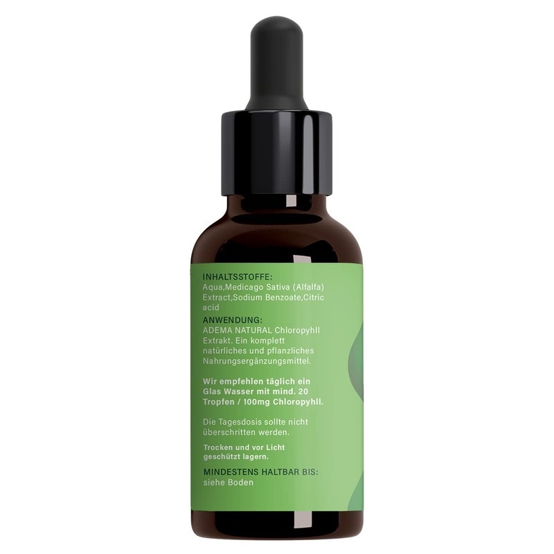 Adema Natural® - Chlorophyll Extract Drops - Extremely Green Liquid