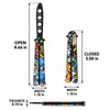 Butterfly Knife Trainer, 3Cr13 Steel Practice Trainer with Rounded Unsharpened