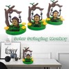 Solar Powered Dancing Monkey, Solar Monkey Swinging Animated Bobble Dancer