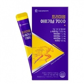 Daewoong Life Science Premium Arginine 700 22g x 15 packets / 대웅생명괴학 프리미엄 아르기닌 칠백0 22g x 15포