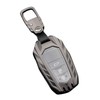 Smart Key Case for Toyota Compatible, Shock-resistant Zinc Alloy, Leather