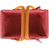 Bekith Picnic Basket Natural Split Shopping Storage Basket Woven Hamper