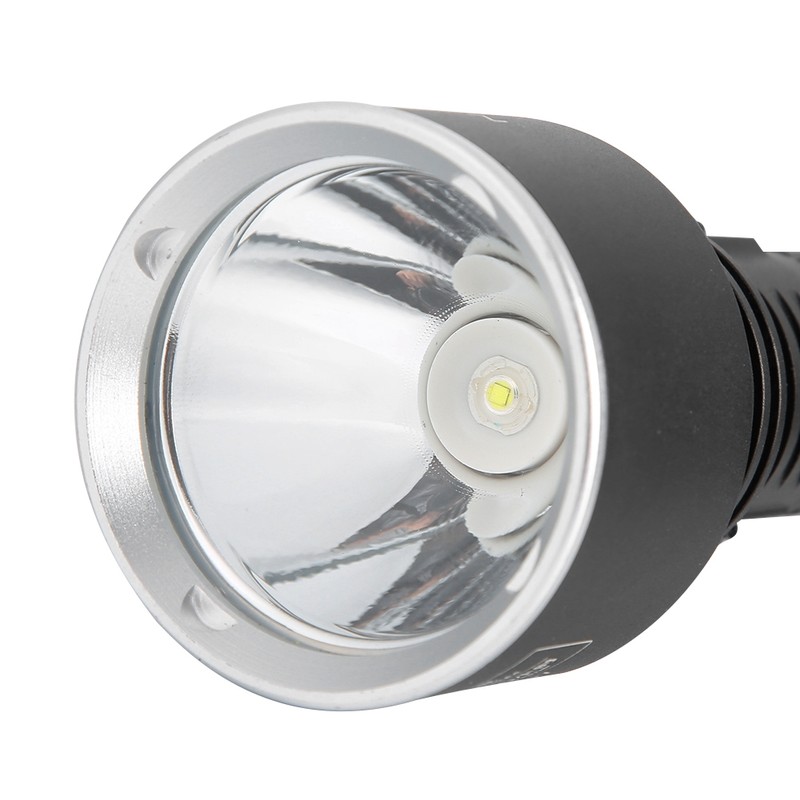 NK Aluminum Alloy Super Bright LED Torch Light Waterproof Rechargeable