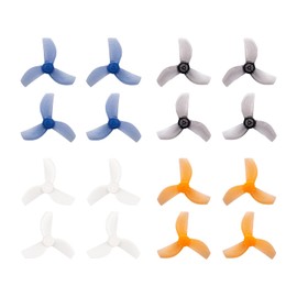 BETAFPV Gemfan 16pcs 35 mm 3-Blade Prop with 1.0 mm Shaft Hole Whoop Drone Propellers Compatible 08028 0802SE Brushless Motor for 1S 65 mm Micro Tiny Whoop Drone Like Meteor65 Pro Whoop Drone