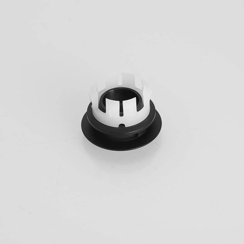 BWE Sink Basin Trim Overflow Ring Cover Black Bathroom Vessel