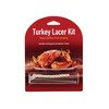 HIC Kitchen Turkey Lacer Kit, Cotton Butcher’s Twine & Reusable