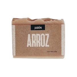 Jabón Arroz 120g Volviendo Al Origen Artesanal