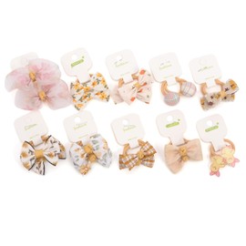 BIANHUAN Baby Hair Rubber Ribbon Hair Elastic for Children, Kids Hair Accessories, Baby Hair Clip, Elastic Hair Accessories, Girls, Toddler, Cute, Stylish, 20-piece Set, Elementary School, Nursery