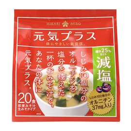 Hikari Miso Genki Plus, Miso Soup with Ornithine, Reduced Salt