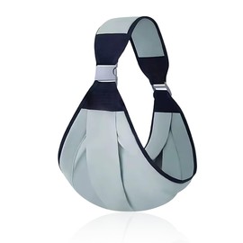 ZKHSEOU Babytrage, Vordertrage Neugeborene bis Kleinkind, atmungsaktive Babytrage, verstellbare Schulter-Babytrage, geeignet für Babytragen, Säuglinge und Kinder bis 18 kg