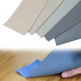 eMagTech 50Pcs Polishing Sandpaper 2500/3000/5000/7000/10000 Grit Waterproof Sandpaper Abrasive Sanding Paper Sheets for Polishing Metal Glass Stone Jade