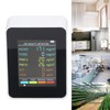 Air Quality Monitor Portable LCD Backlight Screen CO2 TVOC HCHO