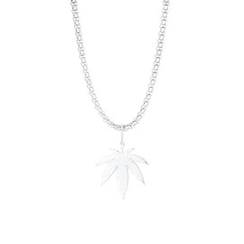 Necklaces for Men | Diamond | Triangle | Palm Tree | Weed | Football | Flash | Compass | Black and Silver, Stainless Steel, Not Applicable