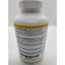 Unbranded Sugar Free Creatine Monohydrate Supplement 90 Gummies 03/2026