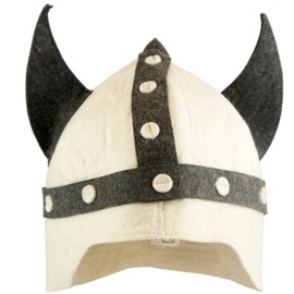 Sauna Hat – Model Germanius (Light) – 100% Cotton – Sauna Hat Made of Felt for Men and Women