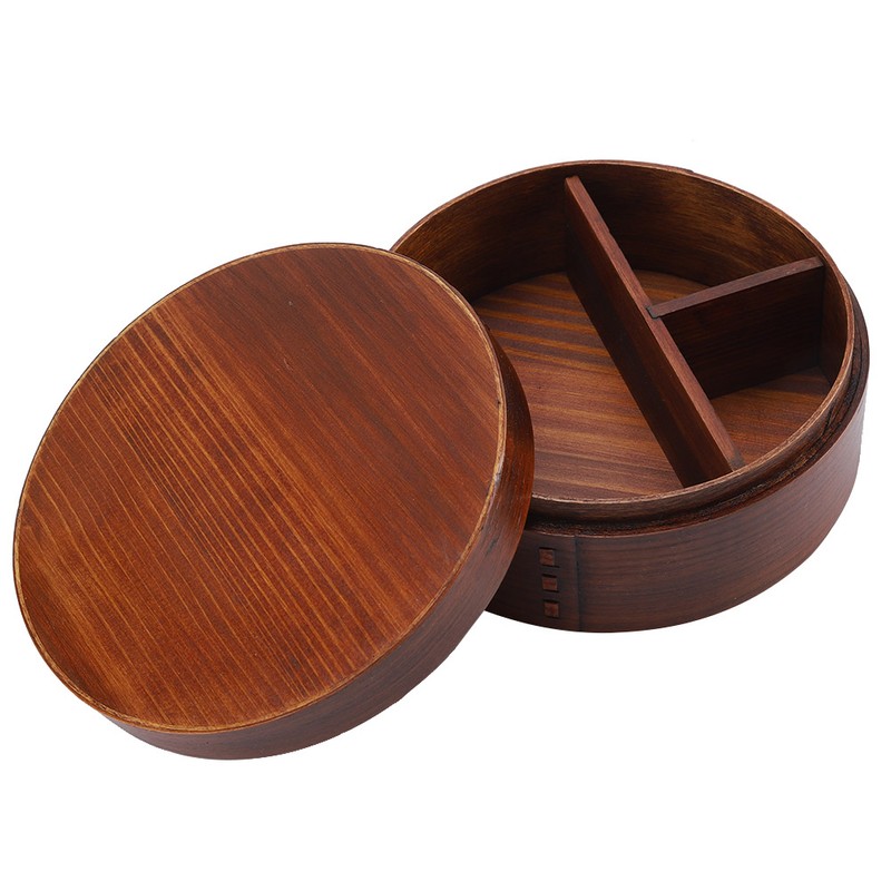 Fir tree Old Lacquered Pine Fir Lunchbox Environmental Food Container