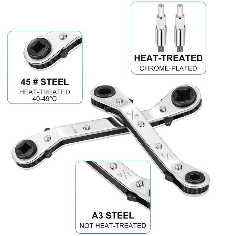 23PCS Valve Core Removal Tool & HVAC Service Wrench Set
