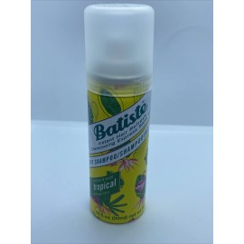 Batiste Tropical Exotic Coconut Refreshing Hair Dry Shampoo Travel Size 1.6 oz