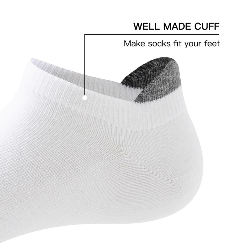 JOYNÉE Mens No Show Socks Low Cut Ankle Socks Short