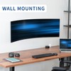 VIVO Steel Ultrawide Monitor Bracket Pole Mount with Removable 75mm