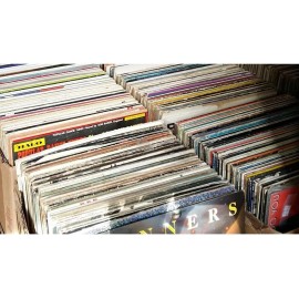 Mystery Box Vinyl Records Music Albums LP Bulk Lot of 20 Vintage With Sleeves