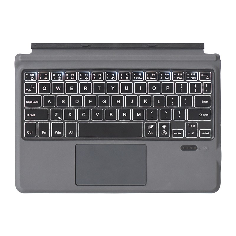 Tablet Keyboard Ergonomic Portable Bluetooth Tablet Leather Case Keyboard for