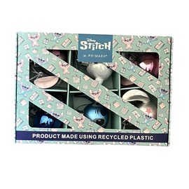 Primark Stitch and Angel 6 x Hanging Christmas Tree Decorations