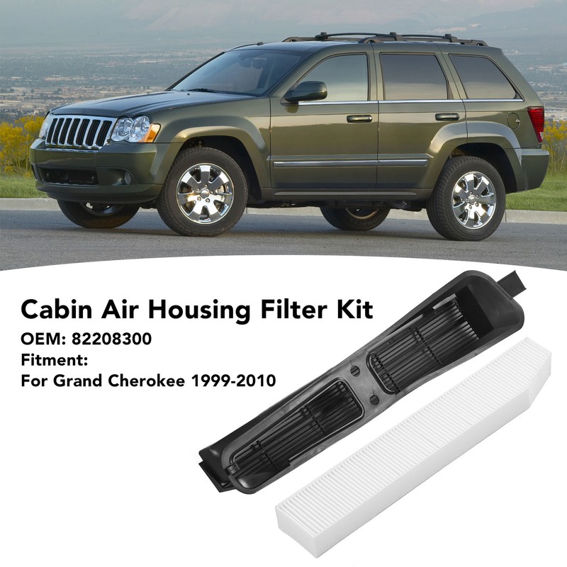 Car Cabin Air Housing and Filter Kit 82208300 Air Filter