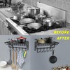 2 Set Pots and Pans Organizer, Hanging Pot Lid Holder