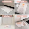 SPEDOL Bath Thin Mat for Bathroom: Tub Rug Fit for