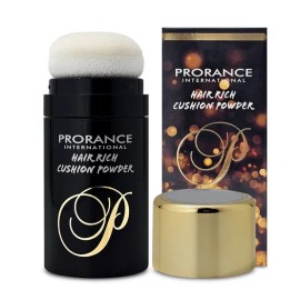 Prorance Hair Rich Black Chae Cushion Powder Empty Hair Cover Natural Brown / 프로랑스 헤어리치 흑채 쿠션 파우더 빈모커버 자연갈색