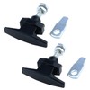 MY MIRONEY Cam Lock 2-Pack Thumb Operated Offset Cam Lock