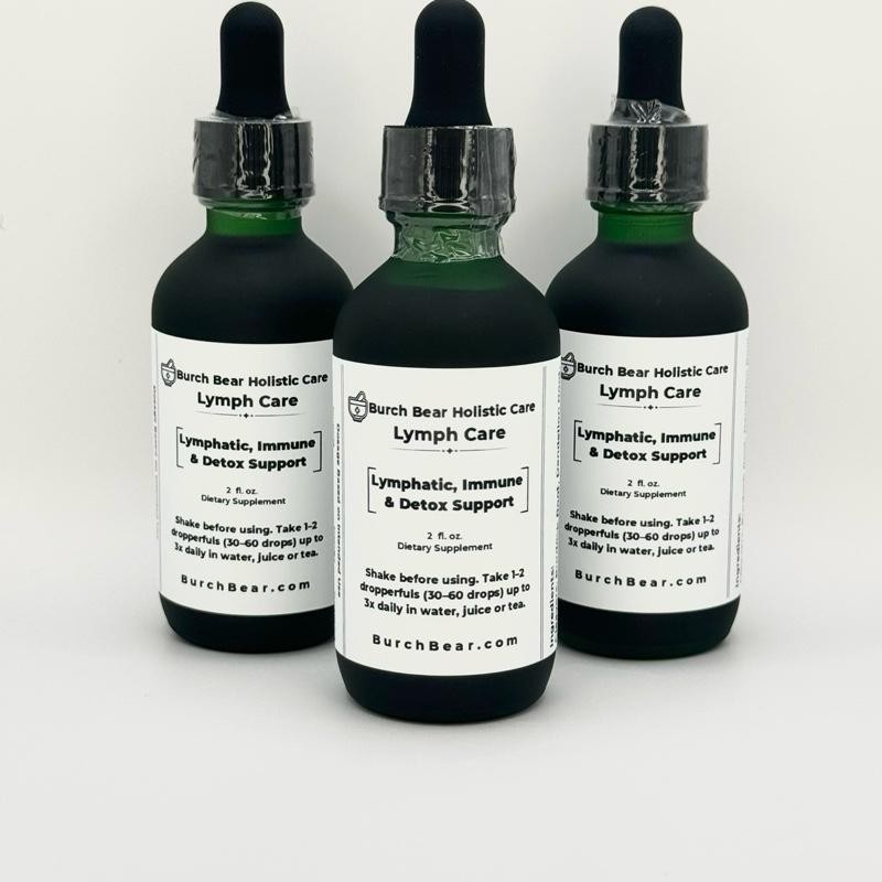 Burch Bear Lymph Care Tincture – 2 oz Lymphatic Detox