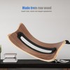 SamDi Arch Wooden Walnut Desk Holder Stand Rack Suitable For