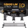 DY Lower Bumper 22" Fog LED Spot Flood Light Bar