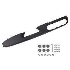 JUMOPARTS 80994 Left Front Driver Side Armrest Repair Compatible with Chevy GMC Sierra Yukon Silverado Suburban Tahoe Avalanche 2010-2014 with Door Release Handle Above Armrest 27inch Black