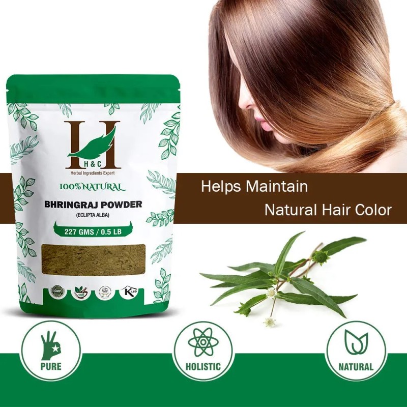 Rejuvenecedor Para El Crecimiento Del Cabello Bhringraj Powd