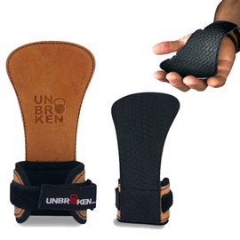 Unbrokenshop Speed Hand Grip Pro Black Wrist Straps for Weightlifting, Gymnastic, Cross fit, Hand Grip Support Power Gloves for Men & Women (S, Black)