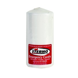 Sterno Emergency Candle, White