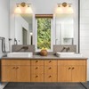 WOSHITU Gold Bathroom Light Fixtures: Modern Vanity Lighting Fixtures 2