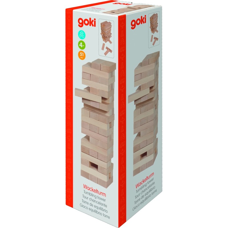Goki HS530 - Skill Game - Wobbly Tower