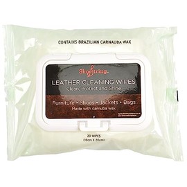 Leather Cleaning Wipes with Carnuaba Wax