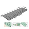 Kitchen Faucet Silicone Mat – Anti-Slip Sink Drain Protection, Slope