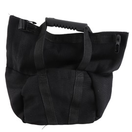 Fitness Workout Sandbag Weightlifting Training Sandbag Empty Exercise Power Bag with Handles Black